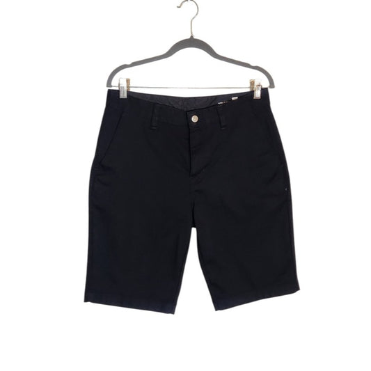Volcom Mens Black Flat Front Casual Shorts Size 31