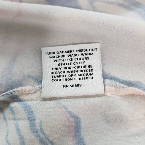 Van Winkle & Co. Tank Top Size Small Tie-Dye Tank Colorful Tank Top New