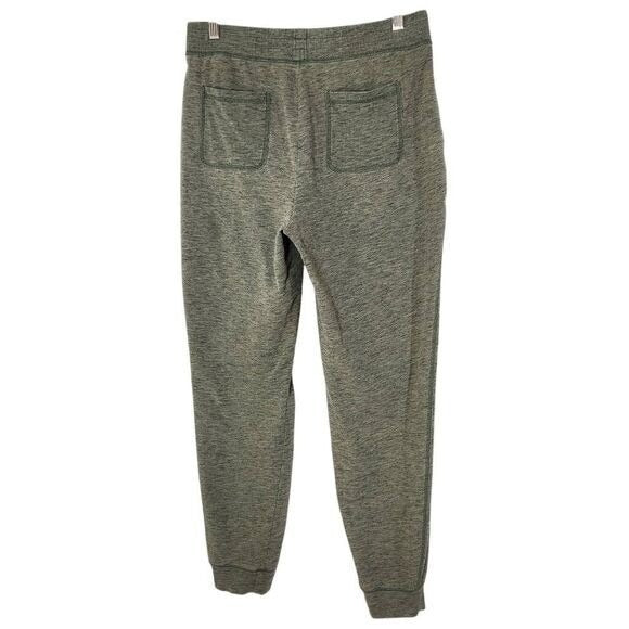 Isaac Mizrahi Live Olive Green Knit Joggers Size Medium Casual Green Joggers