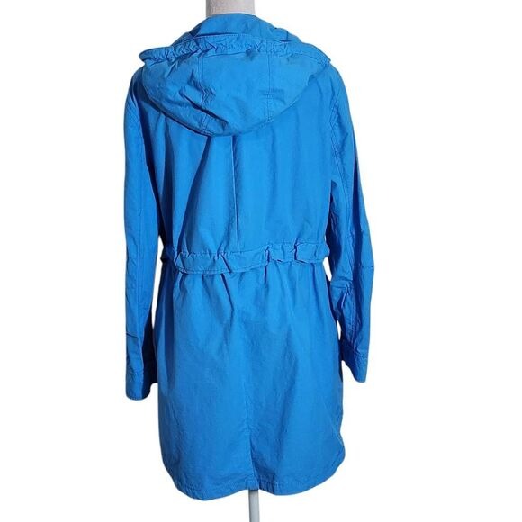 J. Crew Perfect Lightweight Jacket in Blue Size XS J. Crew Blue Rain Jacket