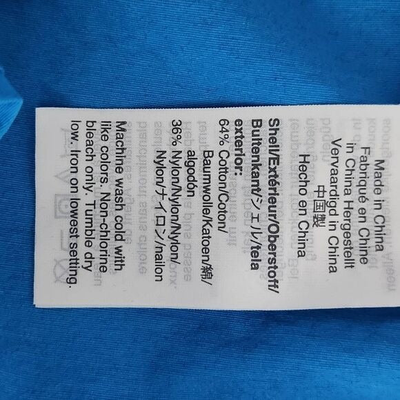 J. Crew Perfect Lightweight Jacket in Blue Size XS J. Crew Blue Rain Jacket