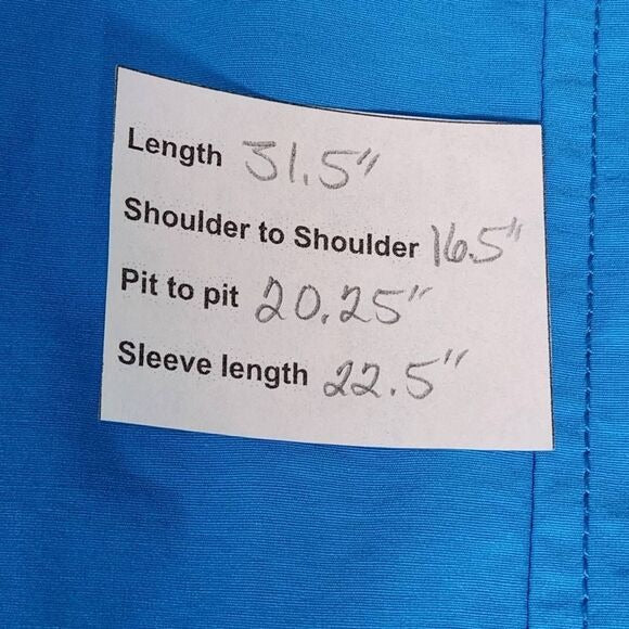 J. Crew Perfect Lightweight Jacket in Blue Size XS J. Crew Blue Rain Jacket