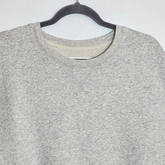 Wear It To Heart Oatmeal Chelsea Sleeveless Sweatshirt Size Small NWT