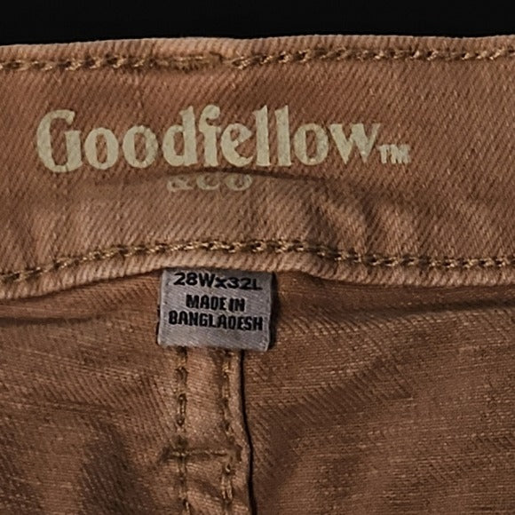 Goodfellow & Co Khaki Slim Fit Jeans Size 28x32