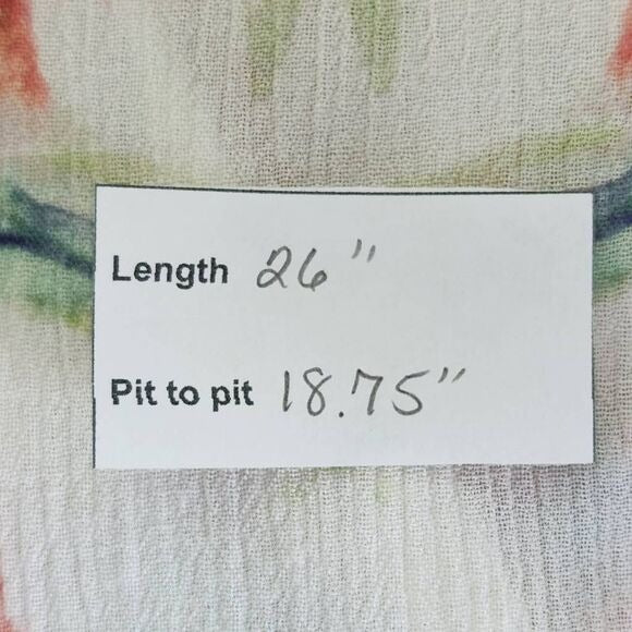 Free People Intimately Floral Tank Top Size Medium Cross Back Boho Tank Top