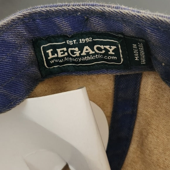 Legacy Blue Denim Cap with American Flag Patch NWT United We Stand Hat