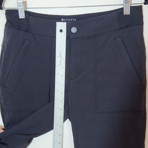 Athleta Black Performance Pants Size 6