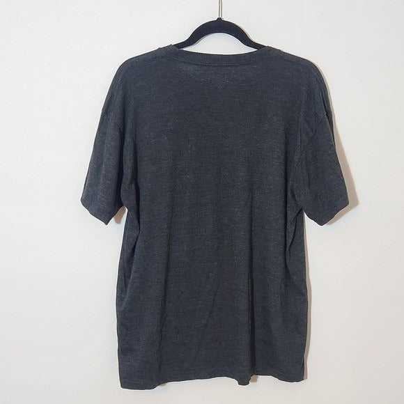 Wednesday Graphic T-Shirt in Dark Gray Size XL Gray Wednesday Addams Tee