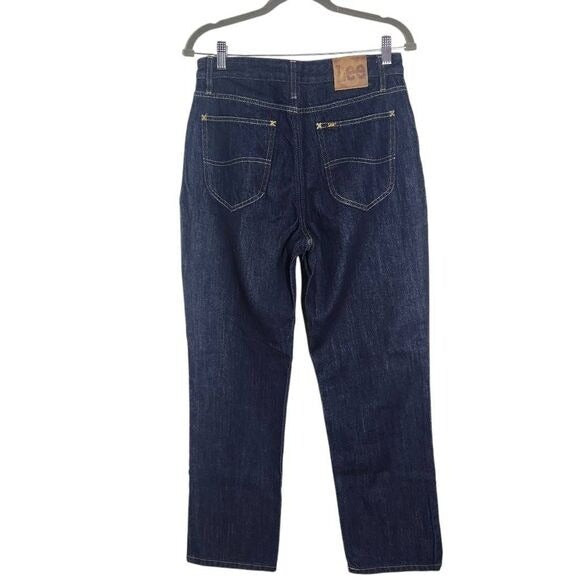 Lee High-Rise Dark Wash Straight Leg Jeans NWOT Size 29 Lee Dark Wash Denim