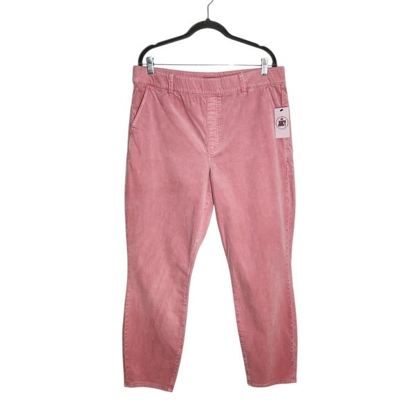 Juicy Couture Pink Corduroy Skinny Pants Size 18 NWT