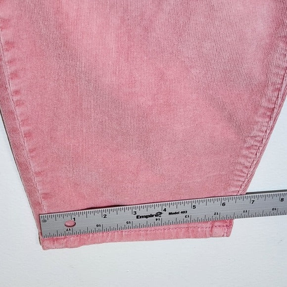 Juicy Couture Pink Corduroy Skinny Pants Size 18 NWT