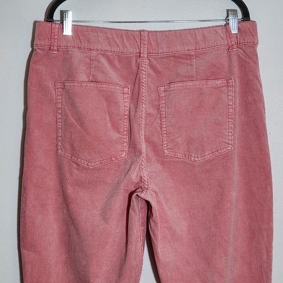 Juicy Couture Pink Corduroy Skinny Pants Size 18 NWT