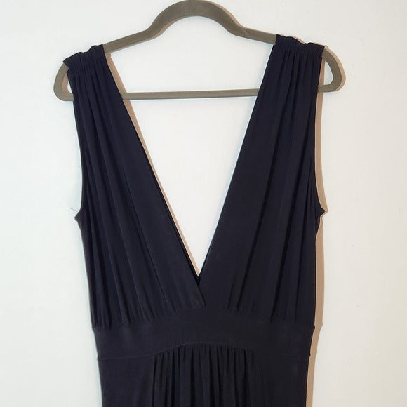Fashion Nova Dramatic Black Sleeveless Maxi Top Size XL