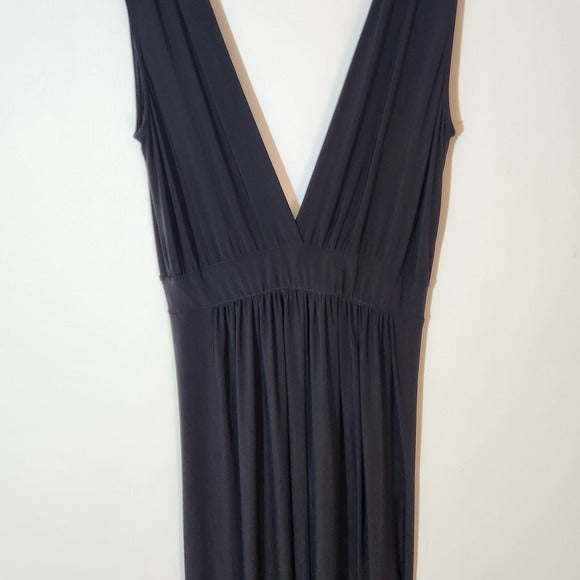 Fashion Nova Dramatic Black Sleeveless Maxi Top Size XL