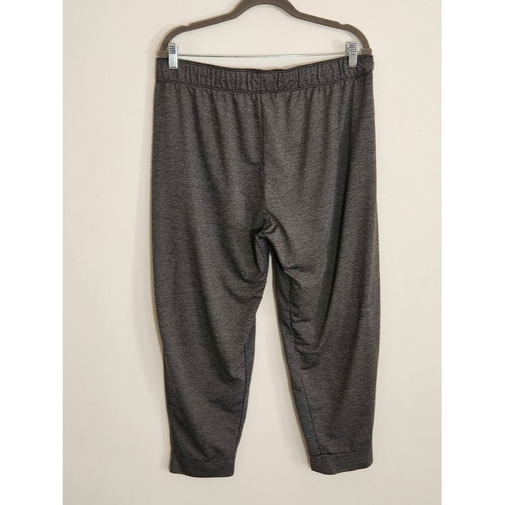 Nike Women's Gray Cropped Dri-Fit Jogger Pants Size XL