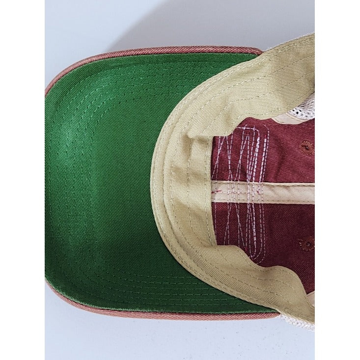 Legacy Leinenkugel's Distressed Burgundy Trucker Hat Adjustable