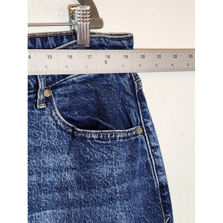 A.N.A High Rise Denim Maxi Skirt Size 16W Long Jean Skirt