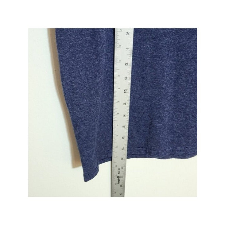 Hanes Mens Samuel Adams Heather Navy Graphic Tee Size XL