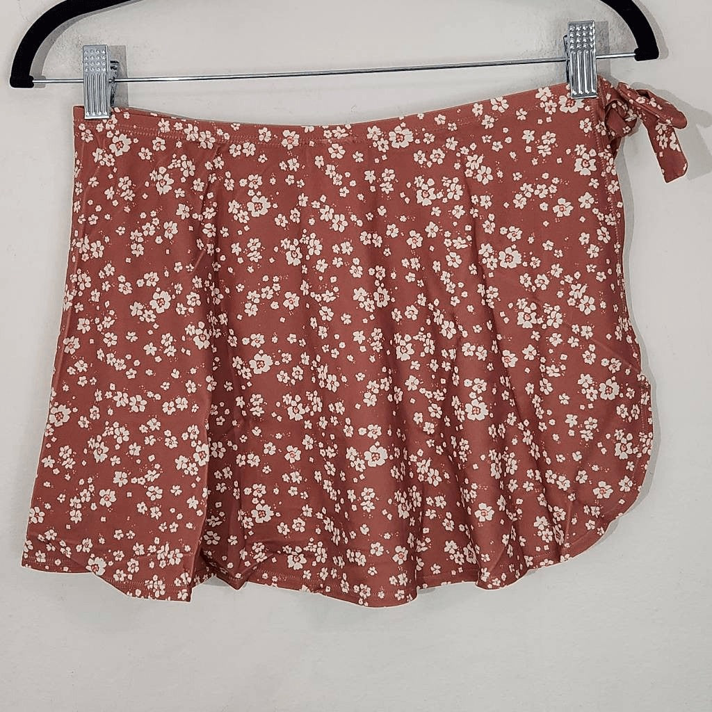 Andie Pink Floral Sarong Swim Cover NWT Small Floral Sarong Style Pink Skirt