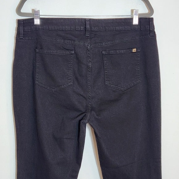 Jennifer Lopez Black Distressed Skinny Ankle Jeans Size 16 NWT