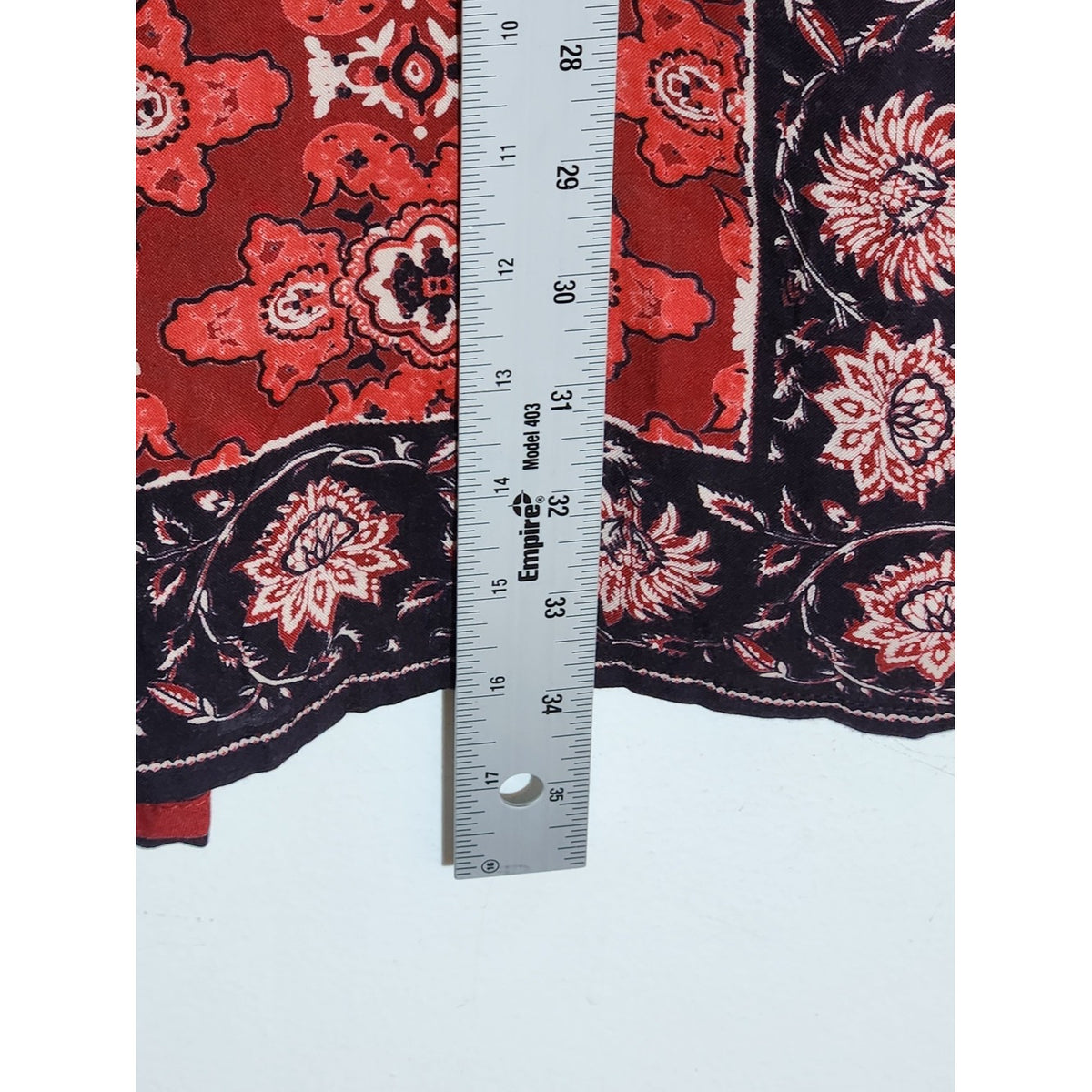 Angie Red and Black Boho Print Strappy Back Mini Dress NWT Size Medium
