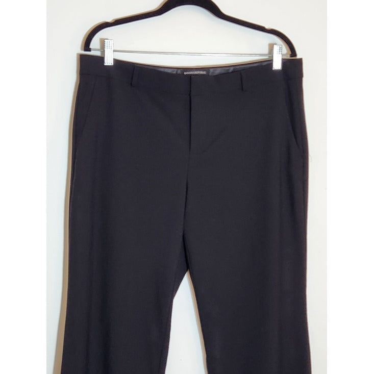 Banana Republic Womens Logan Black Dress Pants Size 12