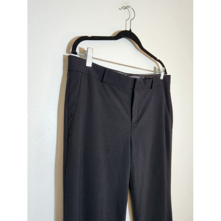 Banana Republic Womens Logan Black Dress Pants Size 12