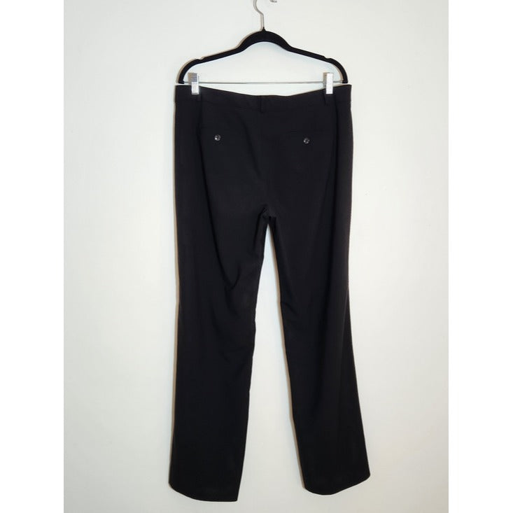 Banana Republic Womens Logan Black Dress Pants Size 12