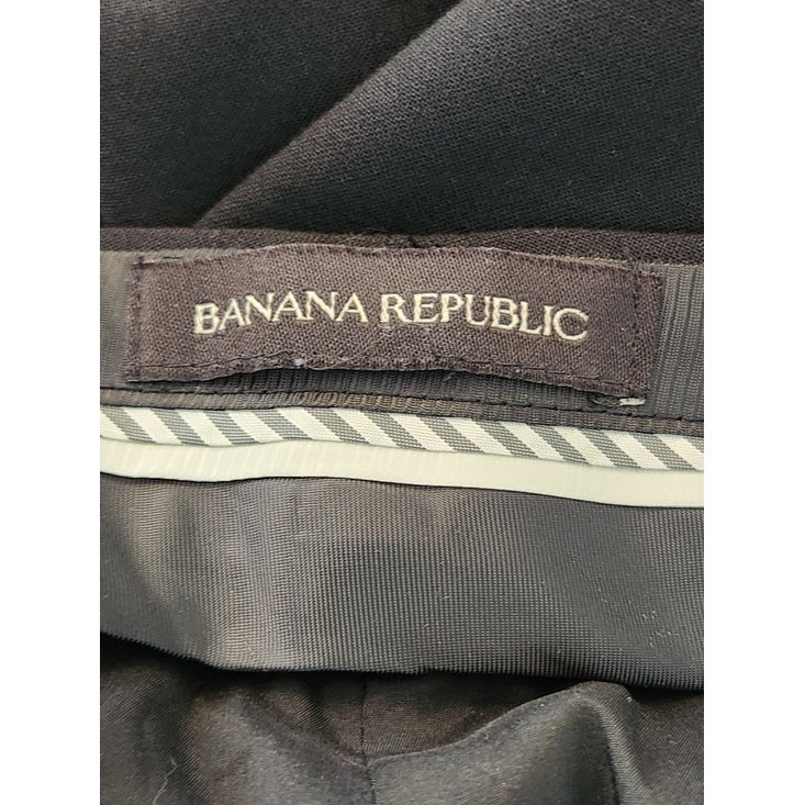 Banana Republic Womens Logan Black Dress Pants Size 12