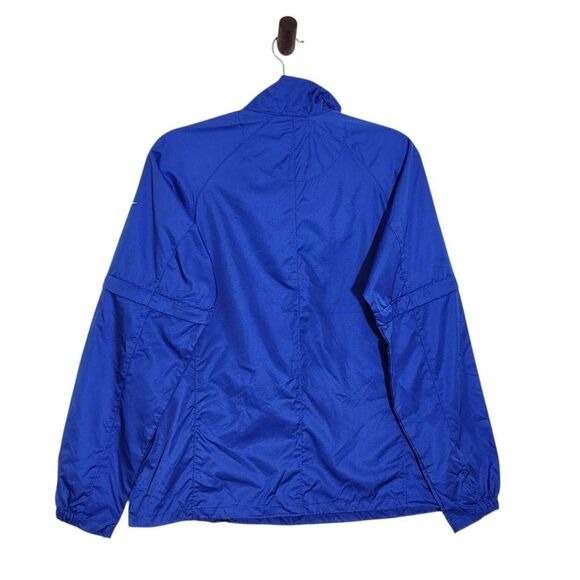 Nike Blue Fit Storm Convertible Jacket Size Large Nike Men's Blue Zip-Up Jacket