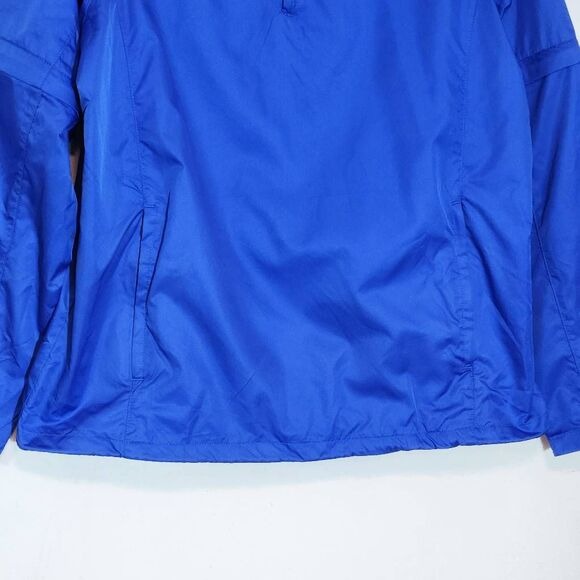 Nike Blue Fit Storm Convertible Jacket Size Large Nike Men's Blue Zip-Up Jacket