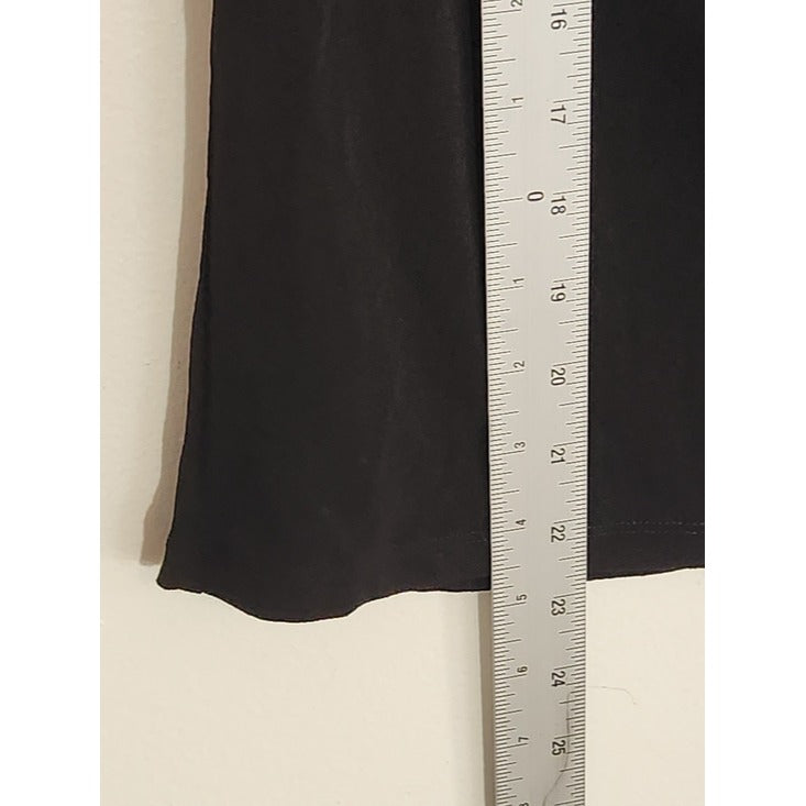 Magaschoni Black Draped Tank Top Size Small