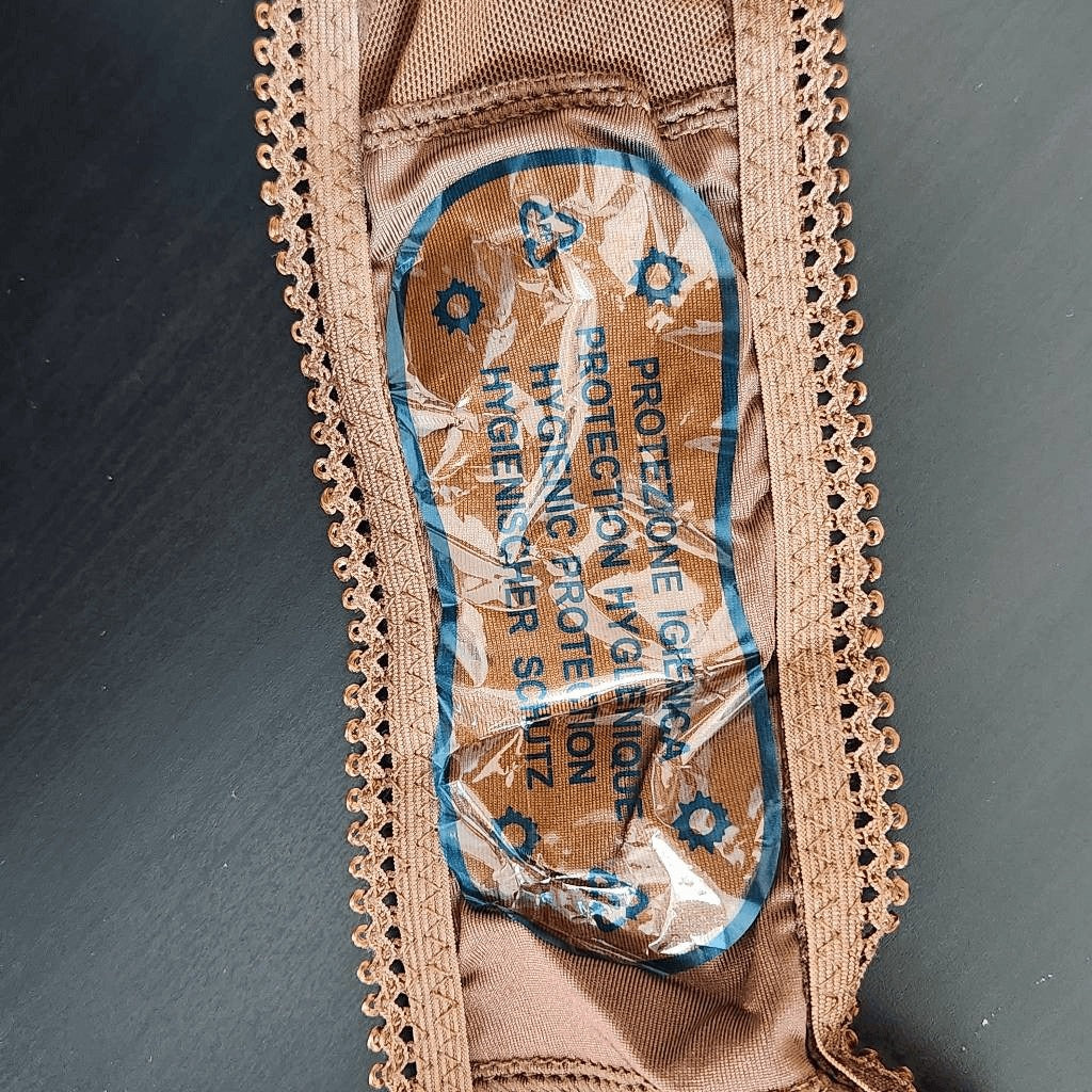 Frederick's of Hollywood Cocoa Sexy Sheer Mesh Bodysuit Size Medium NWT