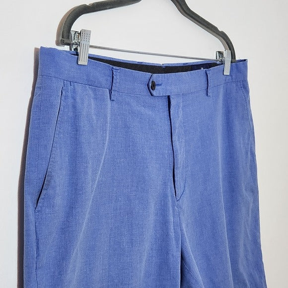 Daniel Cremieux Blue Cotton Shorts Size 38