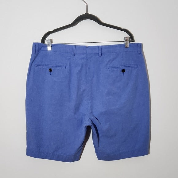 Daniel Cremieux Blue Cotton Shorts Size 38