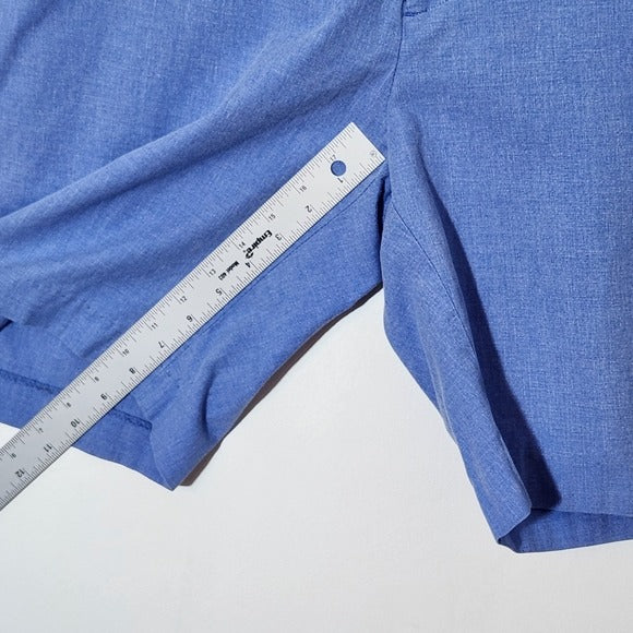 Daniel Cremieux Blue Cotton Shorts Size 38