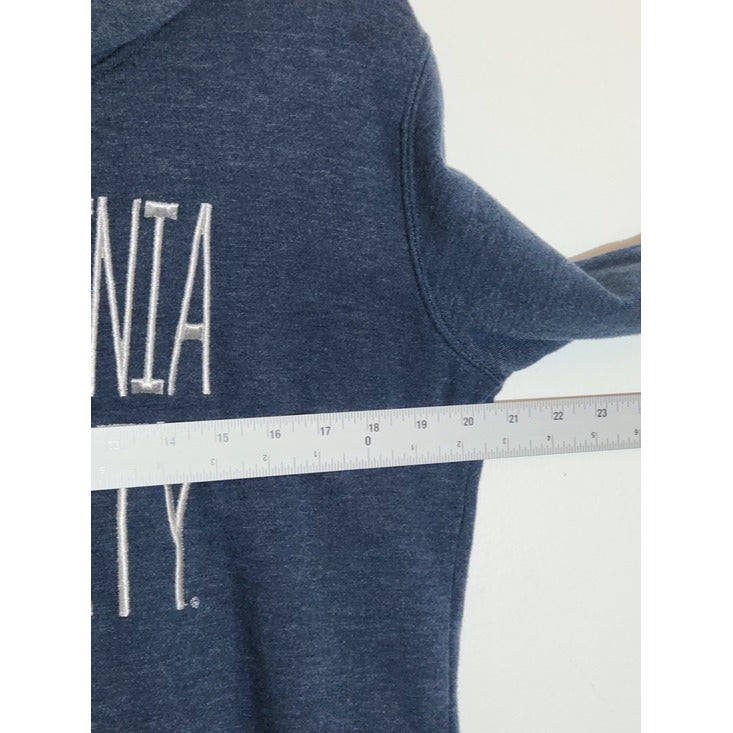 Top of the World Blue West Virginia University Hoodie Size XL