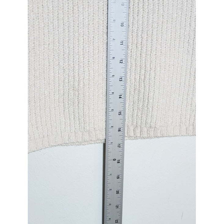 Universal Thread Cream Ribbed Knit Bodycon Mini Skirt Size XS