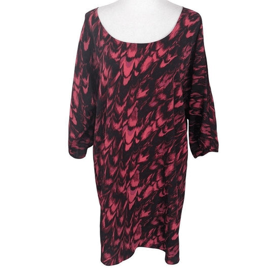 Express Hot Pink and Black Mini Dress NWT Size Small Wedding Guest Dress