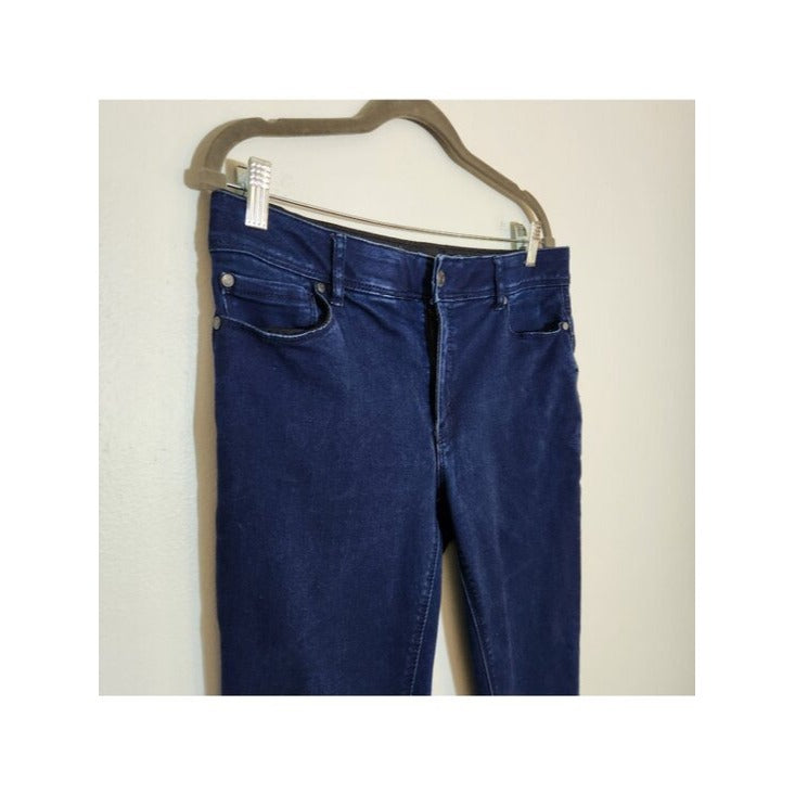 Cato Womens Dark Wash Mid Rise Skinny Jeans Size 12