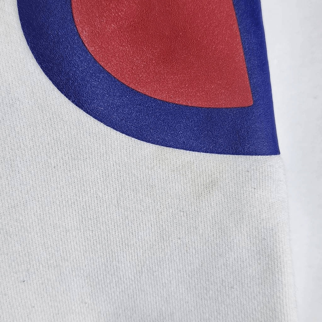 Champion Heritage White Crew Neck Sweatshirt Size Medium Champion White Pullover