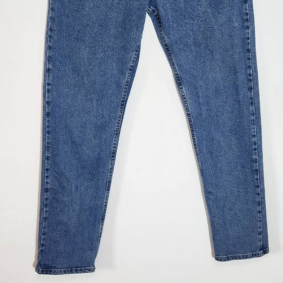 Wrangler Men's Medium Wash Straight Leg Jeans Size 36 X 34 Straight Leg Denim