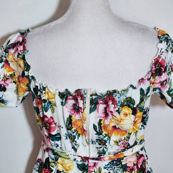 Speechless Floral Off the Shoulder Mini Dress Size Small Wedding Guest Dress
