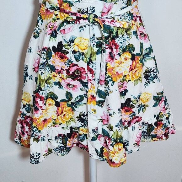 Speechless Floral Off the Shoulder Mini Dress Size Small Wedding Guest Dress