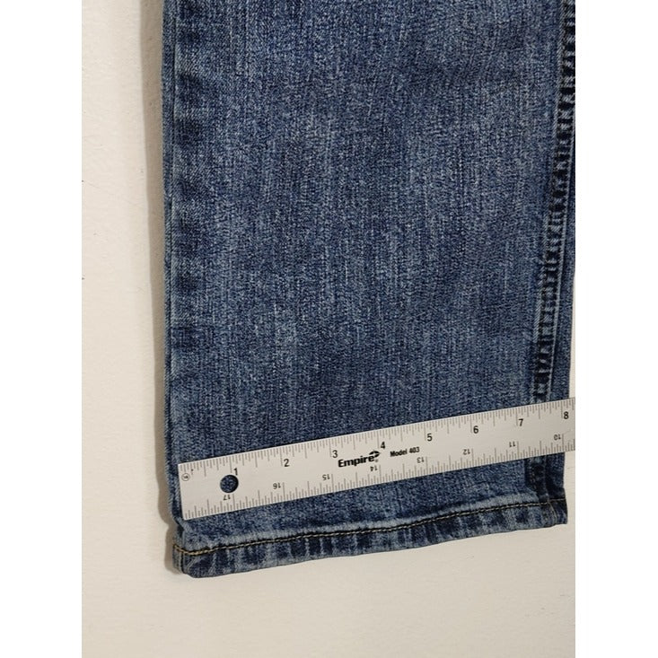 Wrangler Retro Mens Slim Bootcut Jeans Medium Wash Size 33 x 32