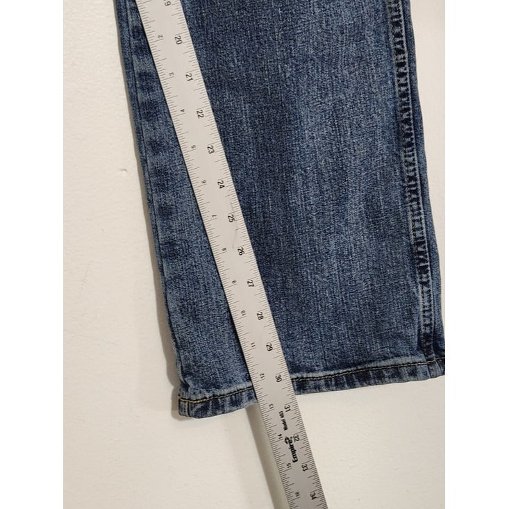 Wrangler Retro Mens Slim Bootcut Jeans Medium Wash Size 33 x 32