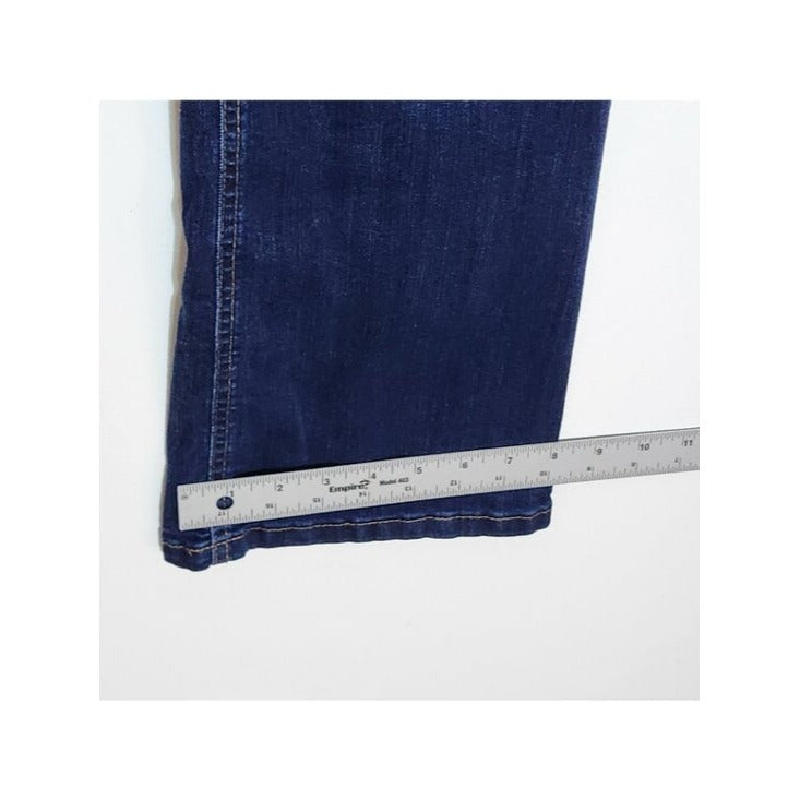 Maurices Dark Wash Slim Fit Bootcut Jeans Size 12 Short