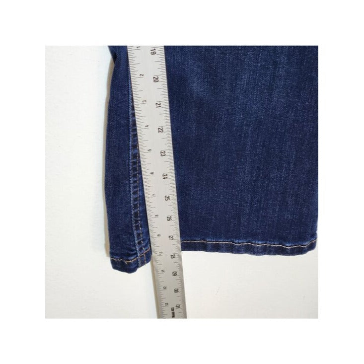 Maurices Dark Wash Slim Fit Bootcut Jeans Size 12 Short