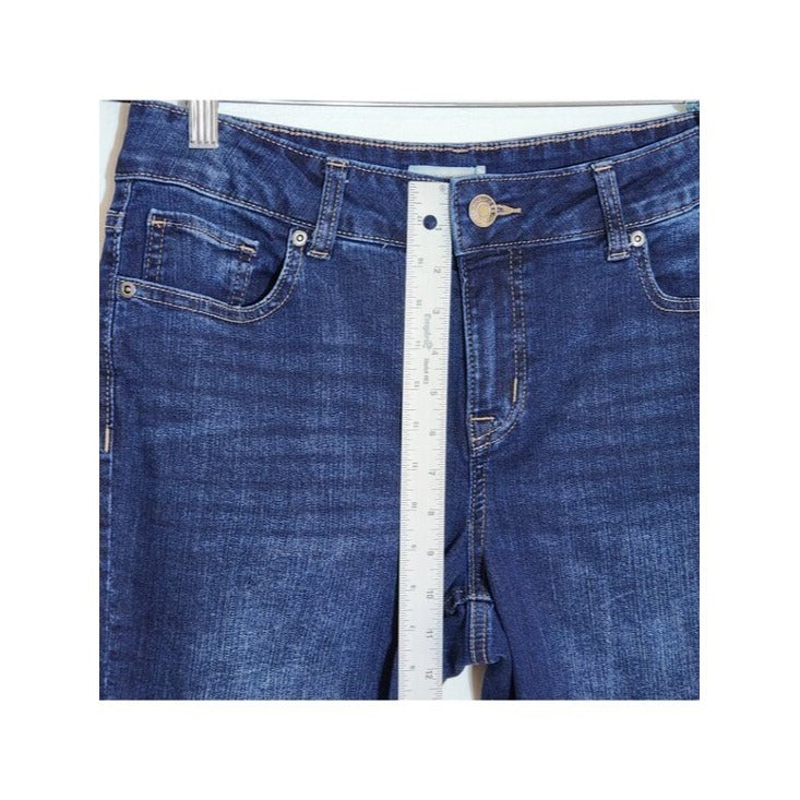 Maurices Dark Wash Slim Fit Bootcut Jeans Size 12 Short