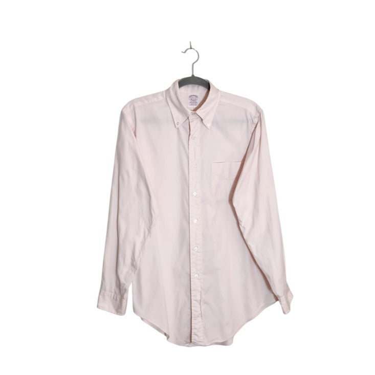 Brooks Brothers Light Pink Button Down Shirt Size 15.5
